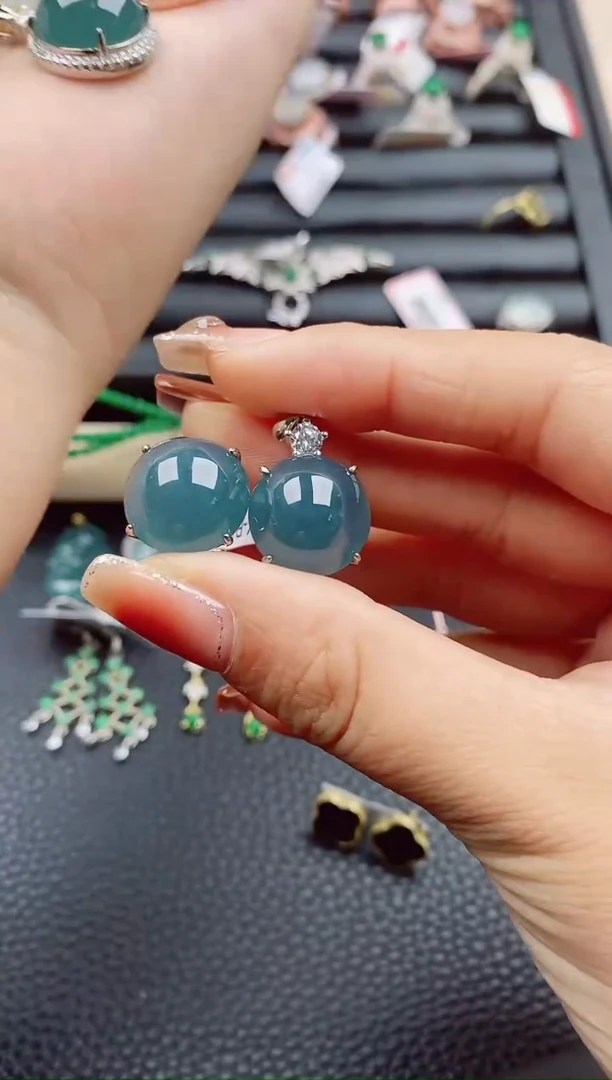 【闪购商品】翡翠珠宝奇石银S925镶嵌1