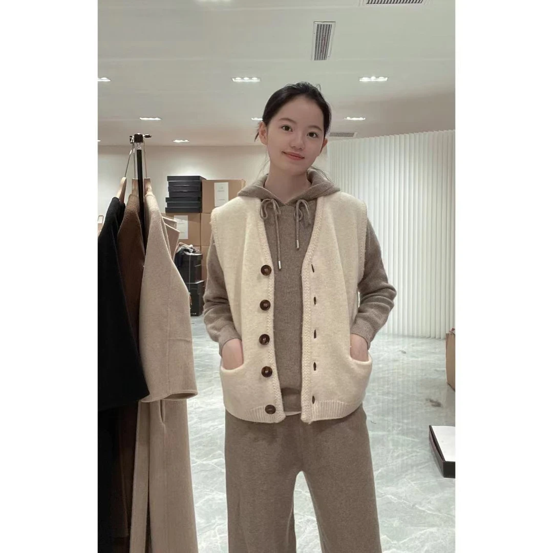 【100山羊绒】TINGDONG 连帽羊绒衫 宽松套头款 冬日必备一件!!!