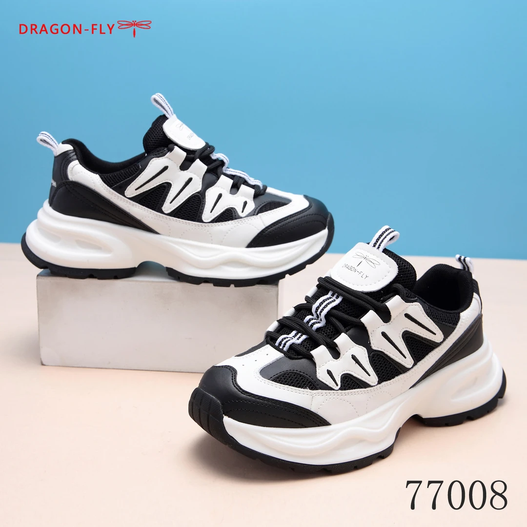 【DRAGON-FLY鹿城红蜻蜓】77008秋季爆款休闲鞋透气百搭舒适老爹鞋