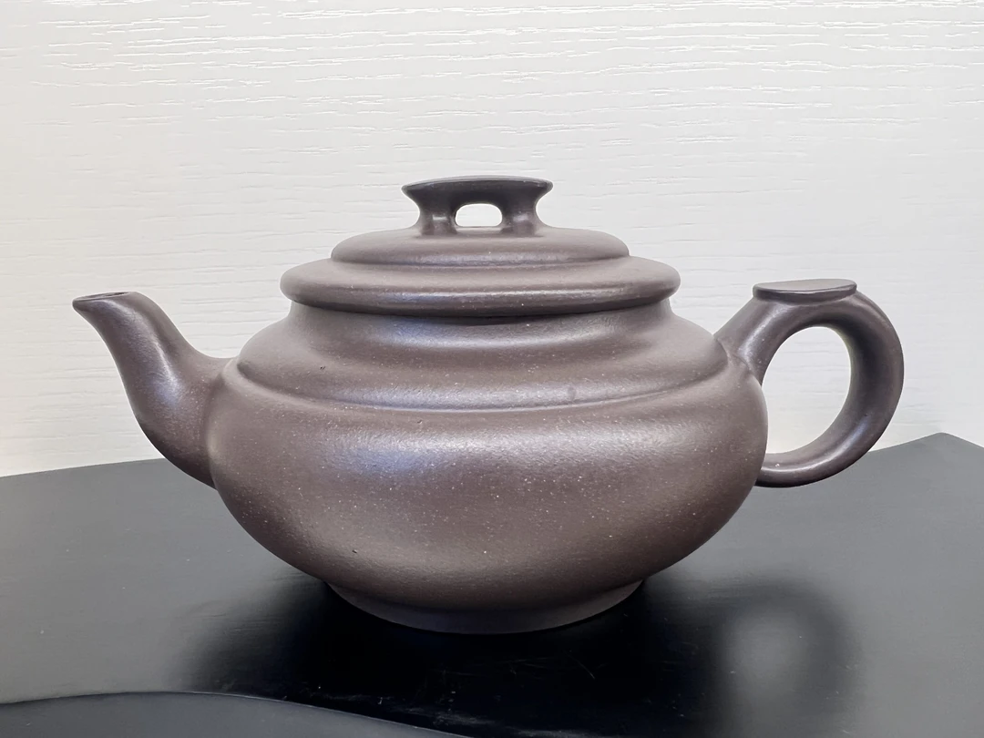 《上新桥》原矿紫乌泥 海南博物馆馆藏作品 320毫升