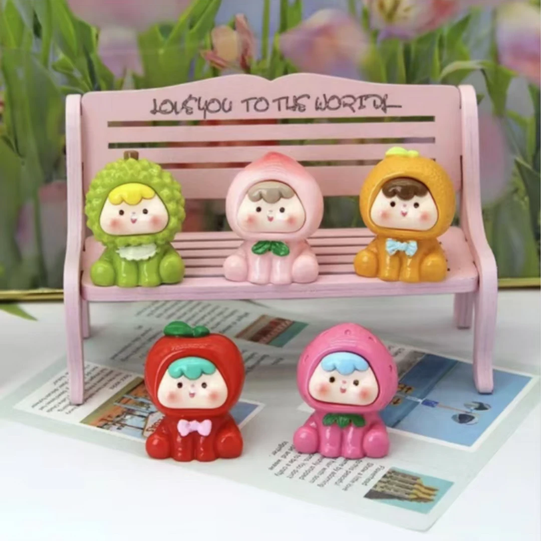 【九宫格+许愿+对对碰】水果崽崽Diy饰品钥匙扣挂件车载摆件