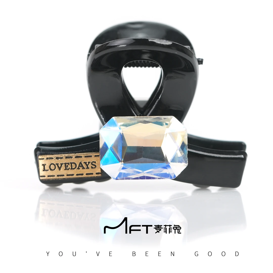 【深空之眼抓夹】复古小巧精致刘海小简约百搭发夹黑色公主小