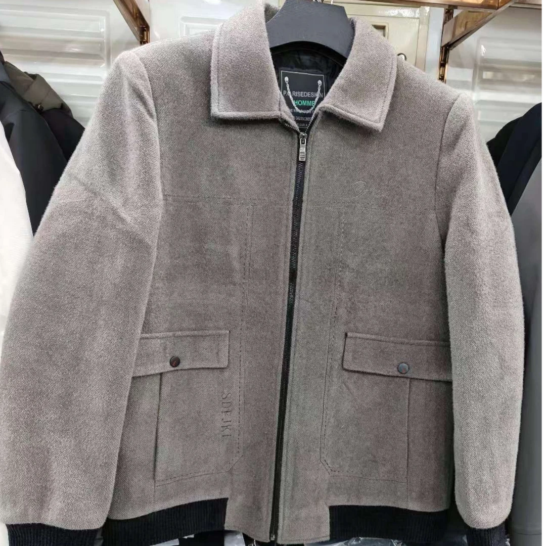 2024秋冬男士毛呢夹克2307