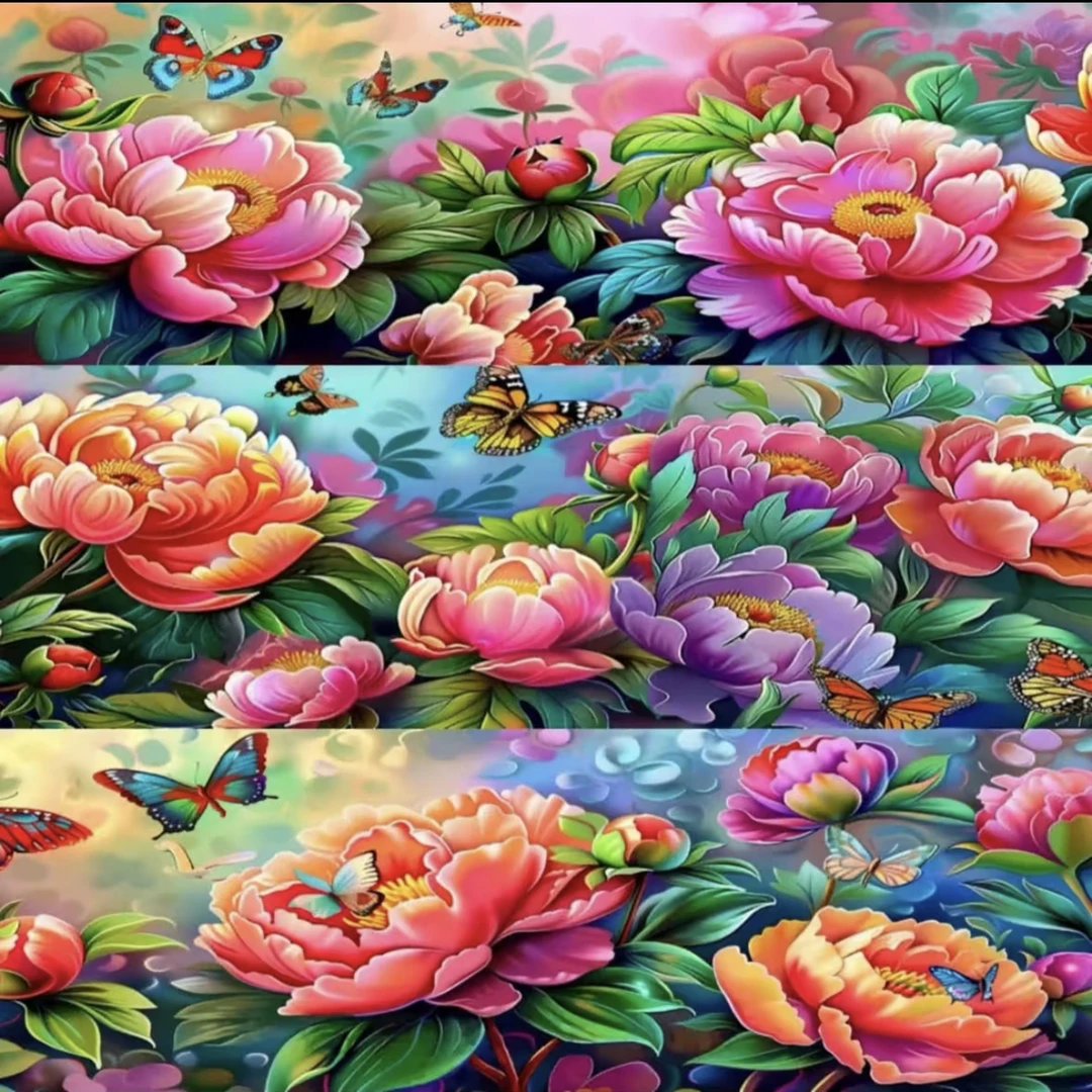 （4500）手工款：国色天香550✖️90大格四股线37色