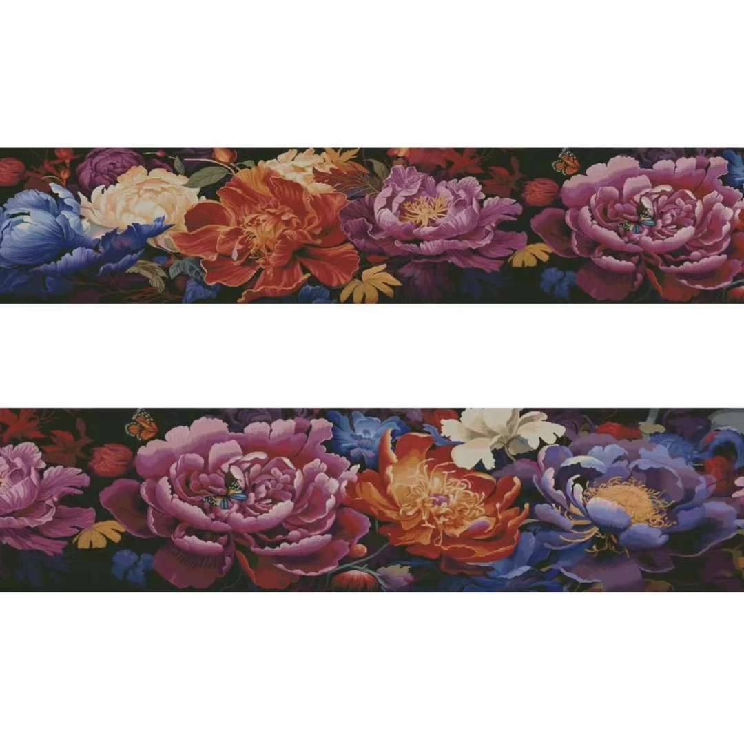 （1600或1000➕11米桃花源8888）黛含翠烟300✖️75大格四股线