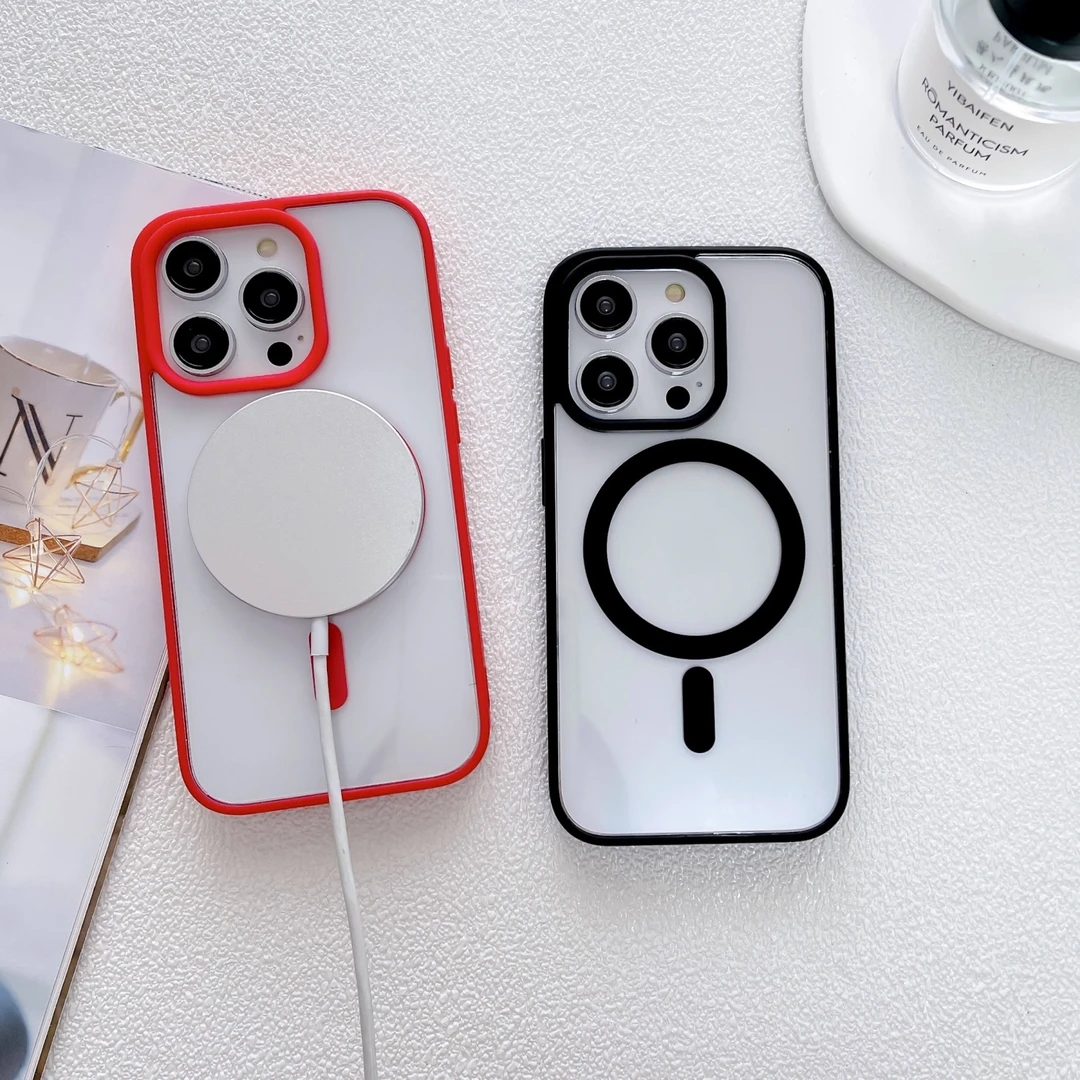 磁吸手机壳苹果15/14/13/12硬壳全包iPhone14promax壳无线充电