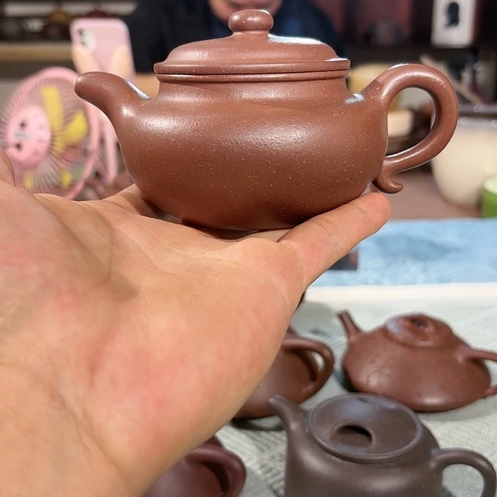 紫砂茶壶仿古 天青 精工半手工 240cc