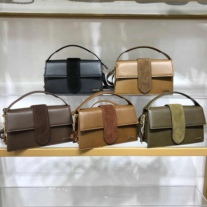 希哥家 新款小众设计单肩斜跨手提时尚百搭休闲包包 092