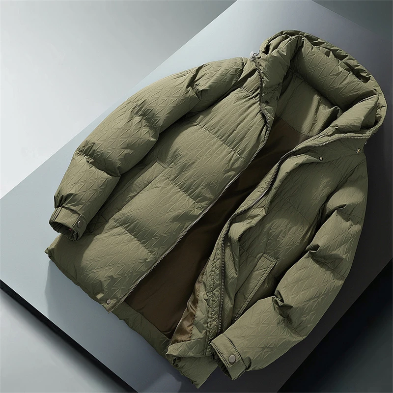 2024冬季短款棉服男户外防寒棉衣保暖加厚连帽面包服大码冬装外套