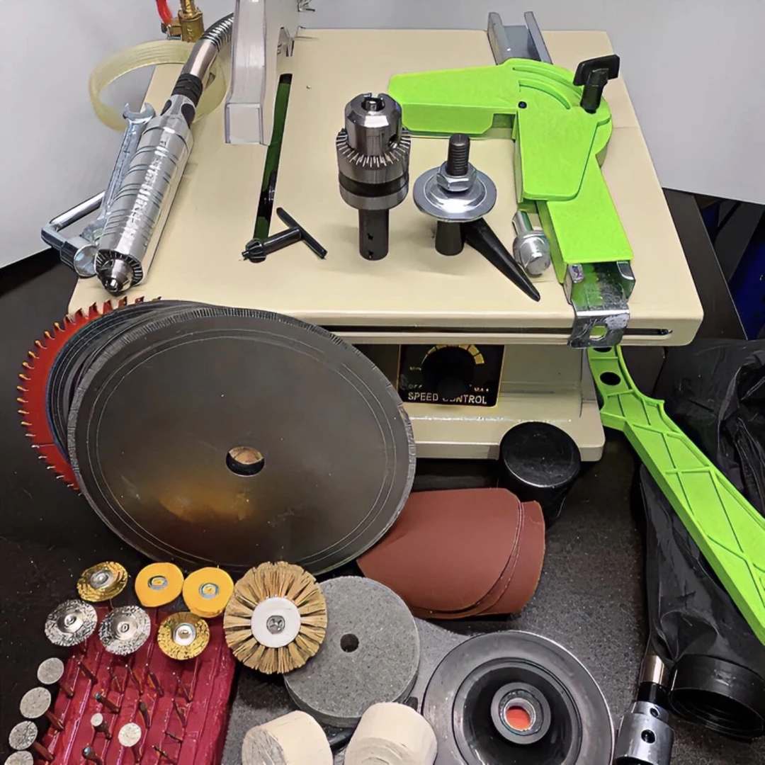 手工多功能一体机床翡翠玛瑙玉石DIY多用抛光