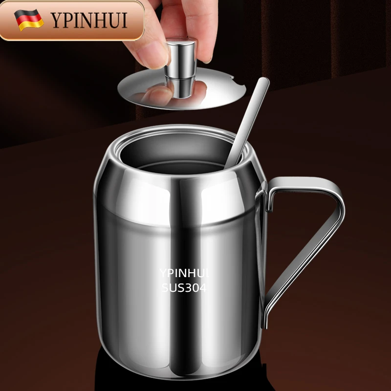 304不锈钢调料罐盐罐大容量家用佐料调味盒辣椒油罐带盖调味瓶灌