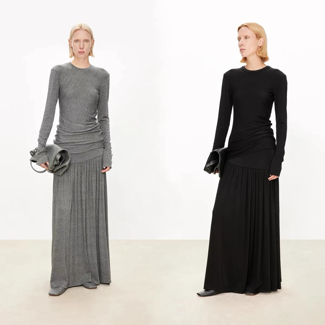 【商场同款新品】JOC专柜软糯0压高克重针织静奢斜裁面膜T/松弛纸片