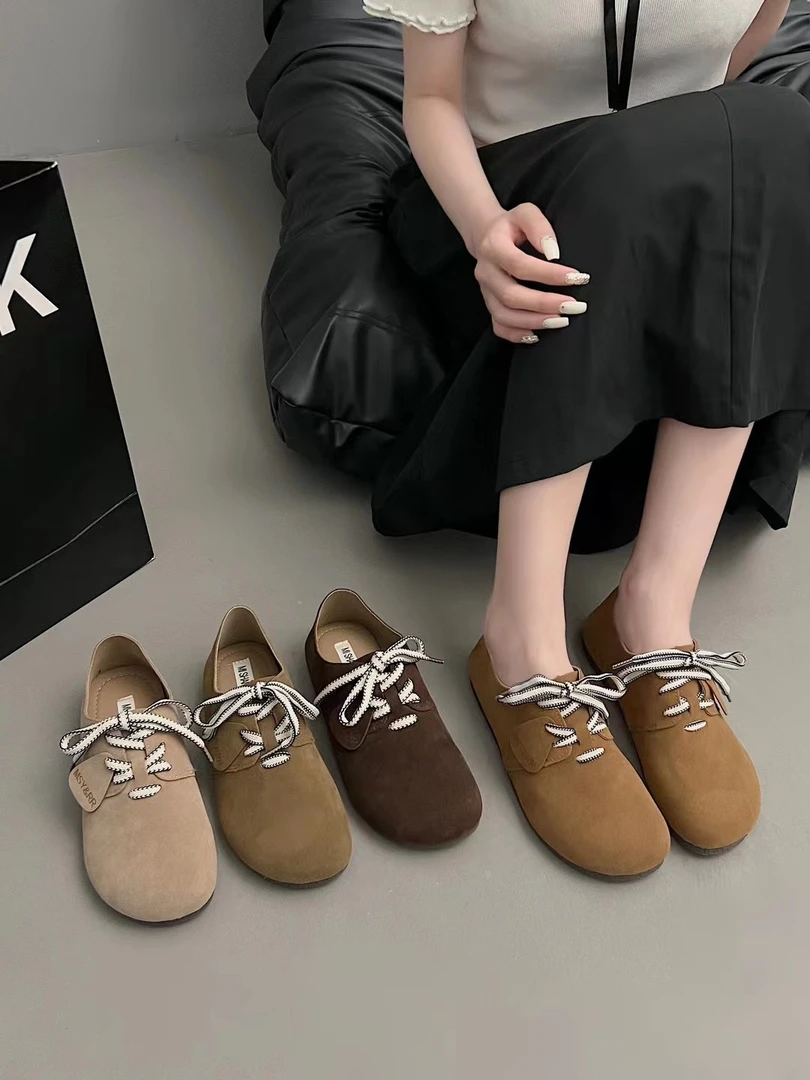 小敏家 清货~就几双 复古系带勃肯鞋 设计感枕头吐司泡芙鞋102