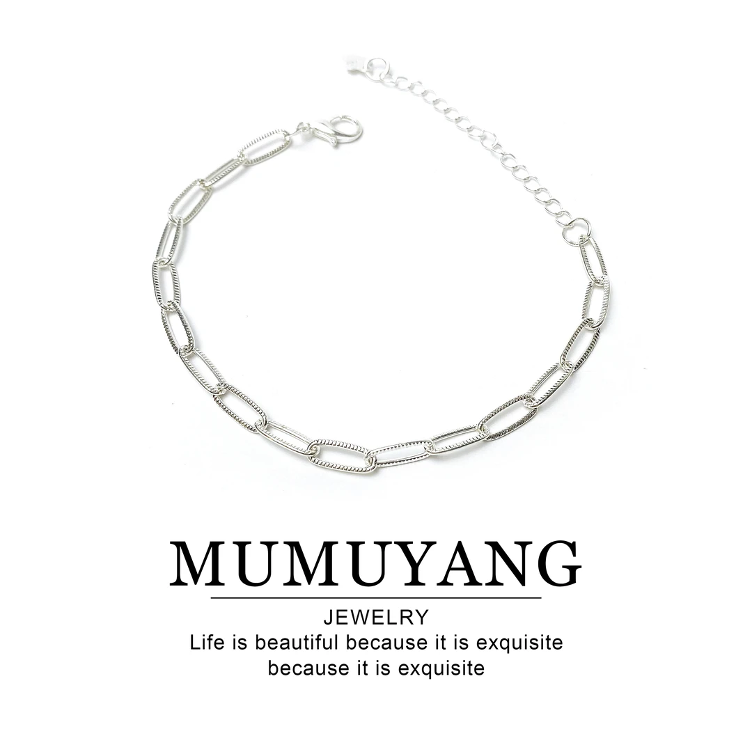 铜合金手链 C210素款简约手饰女日常百搭时尚学生好看小众饰品新