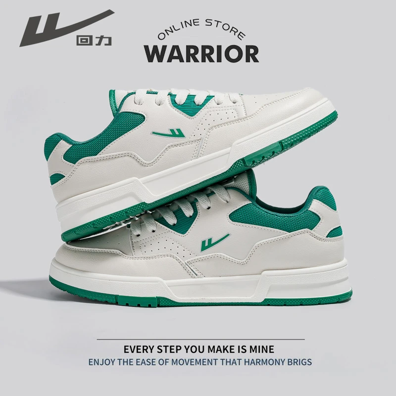 Warrior/回力女鞋2023秋季运动鞋时尚板鞋情侣鞋潮鞋学生百搭小众