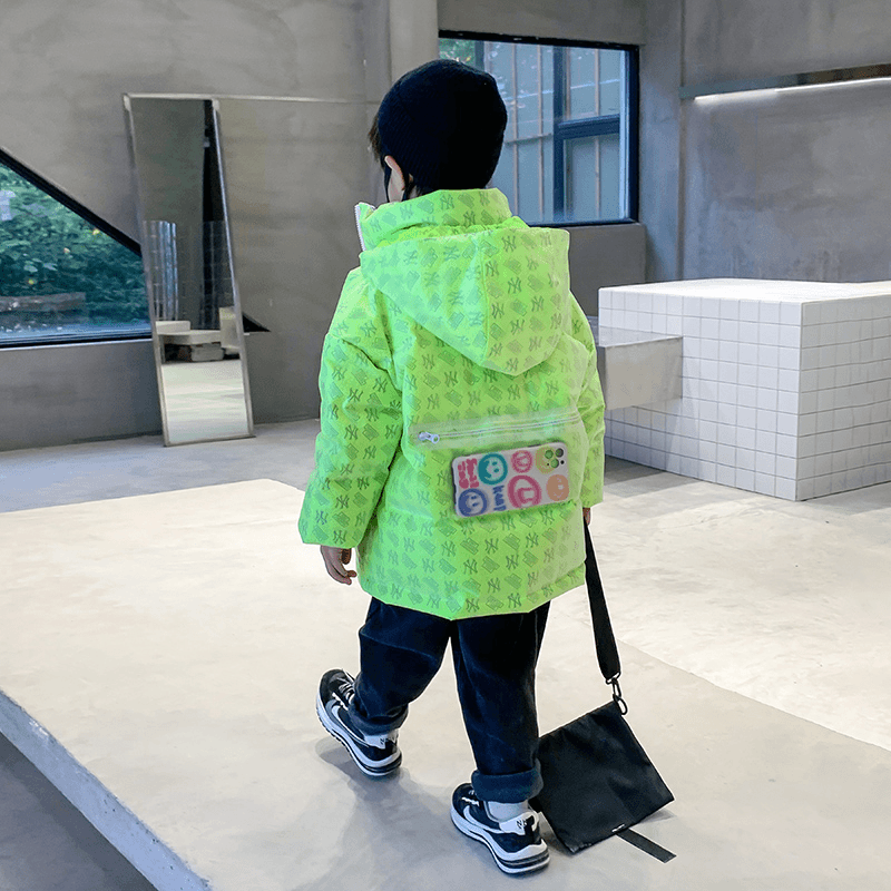 男童轻便亮面羽绒服K214YRF852