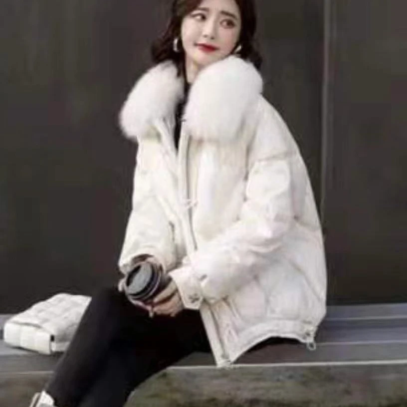 时尚休闲宽松保暖外套703