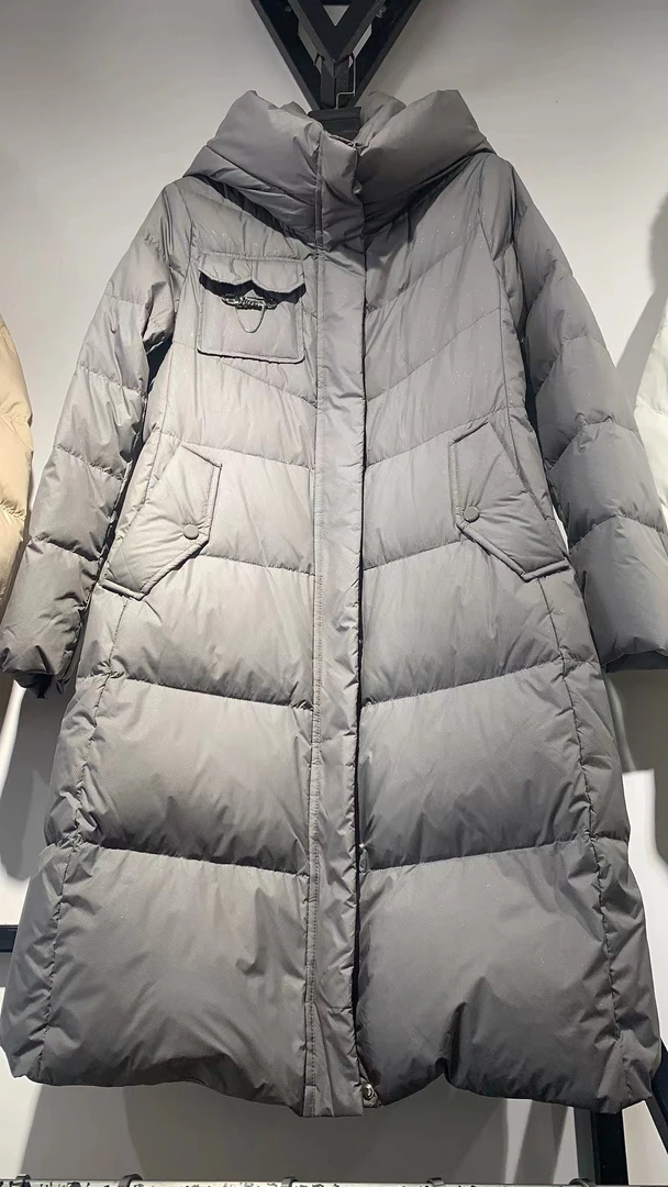 时尚修身羽绒保暖中长款901