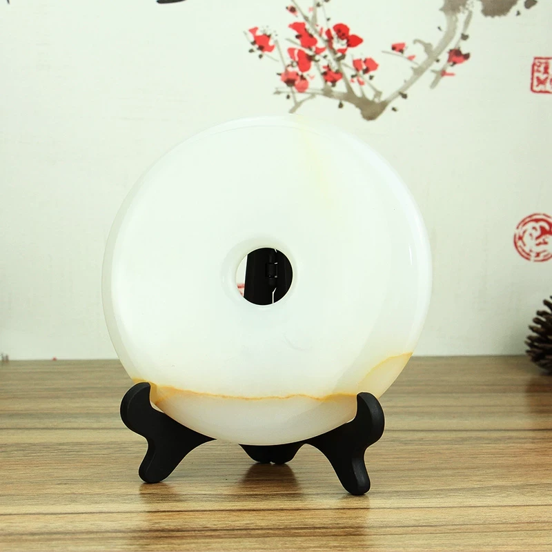 盘子支架展示盘架摆件架装饰盘普洱茶饼工艺品石头画平安扣托架子