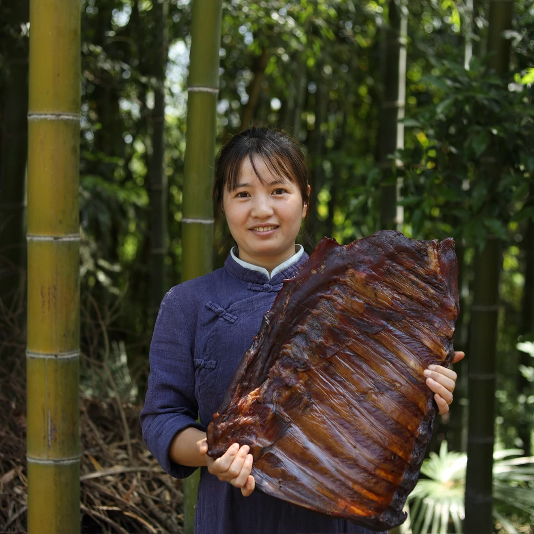 【腊前排骨】农村柴火烟熏土猪排骨 前排 肋排不沾水可退