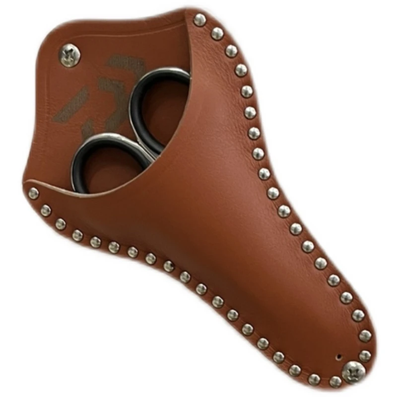 钓箱专用牛皮剪刀包真皮钓箱剪刀底座达瓦雷臣战盾梦者鲫瓜配件