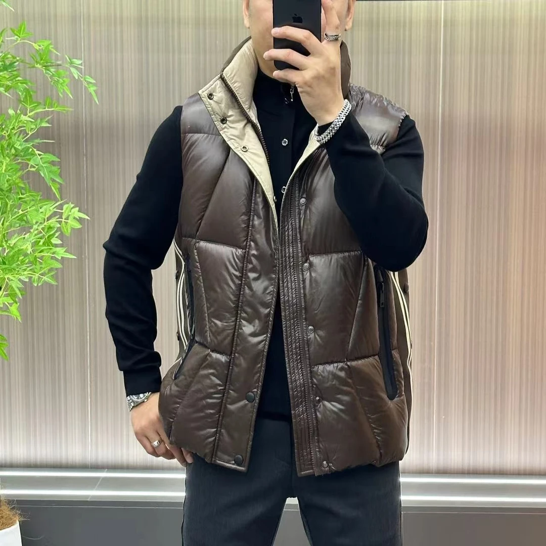 99238【定制款羽绒马甲】24男士欧货•简约轻奢•羽绒马甲