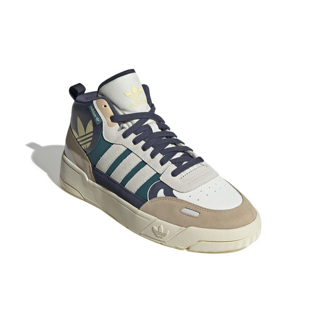 adidas三叶草中帮复古男女潮流舒适耐磨休闲板鞋时尚IG9126高能感