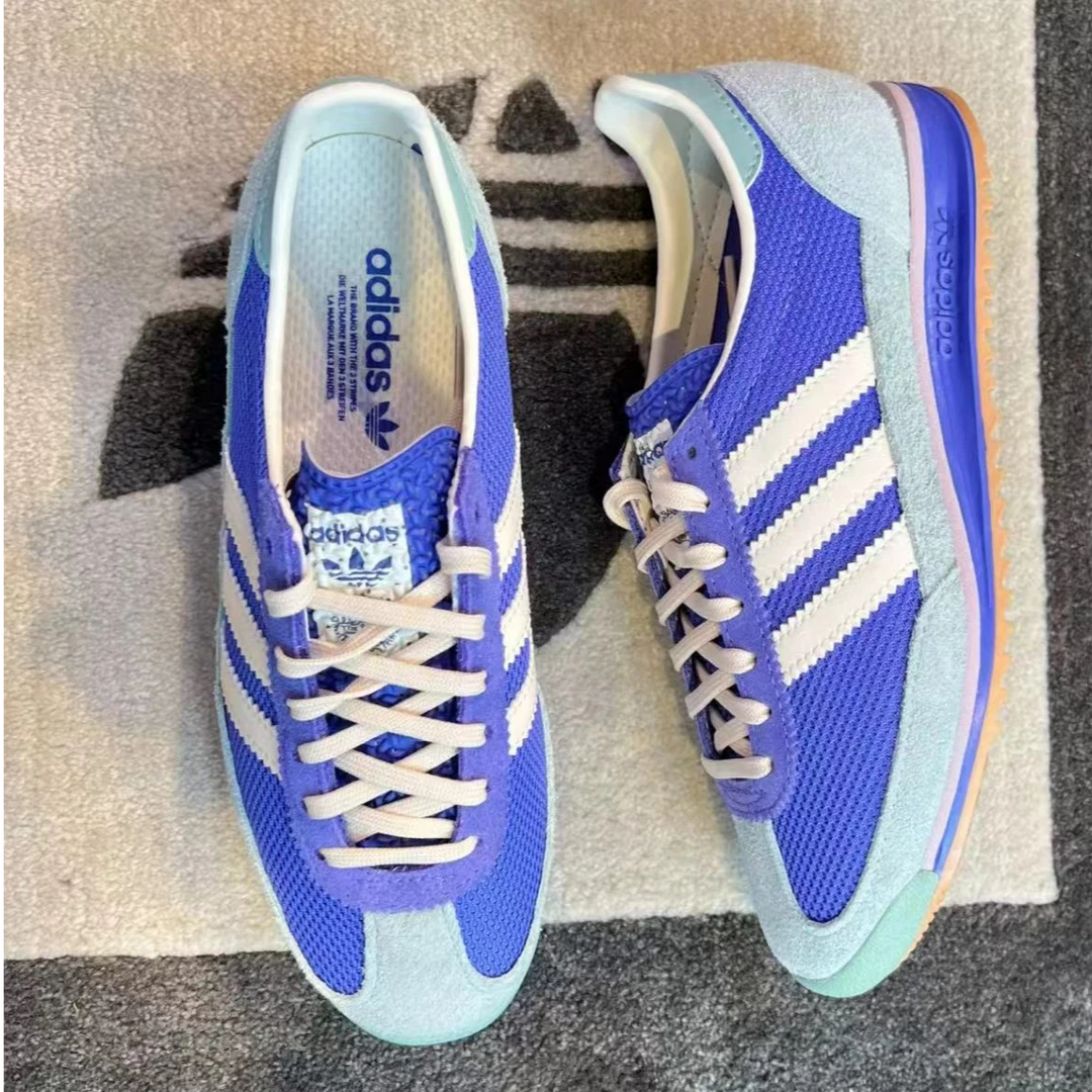 adidas三叶草SL72OGW时尚复古潮流经典T头运动鞋IH0290高能感