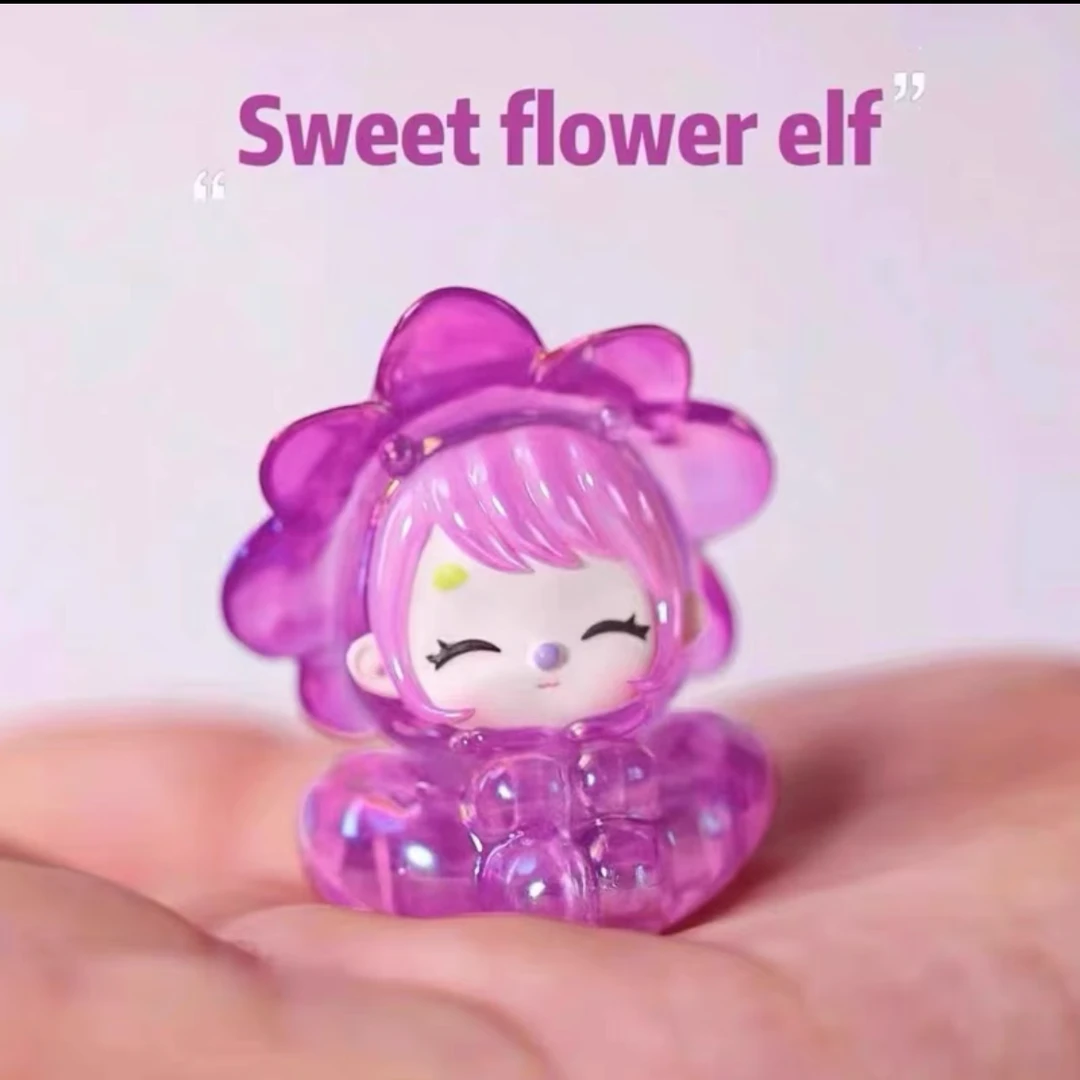 （正版单个拆盒~甜蜜花精灵系列）手办摆件收藏潮玩盲盒（带花香）
