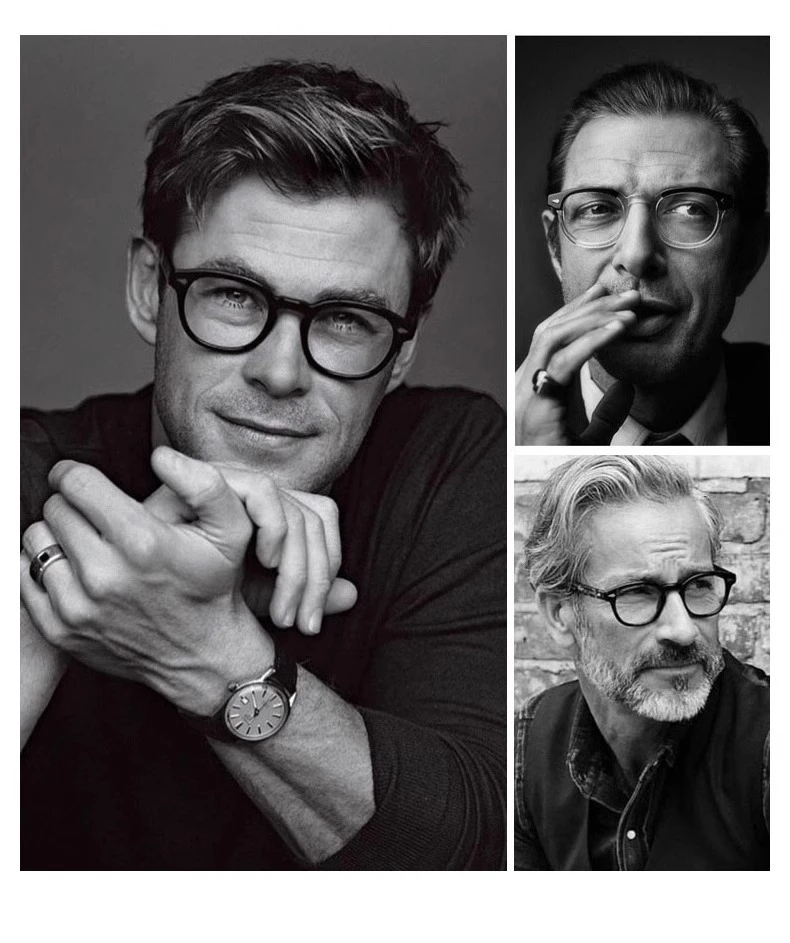 潜行刘德华同款黑色近视眼镜男款可配度数日系框镜圆框防蓝光框架