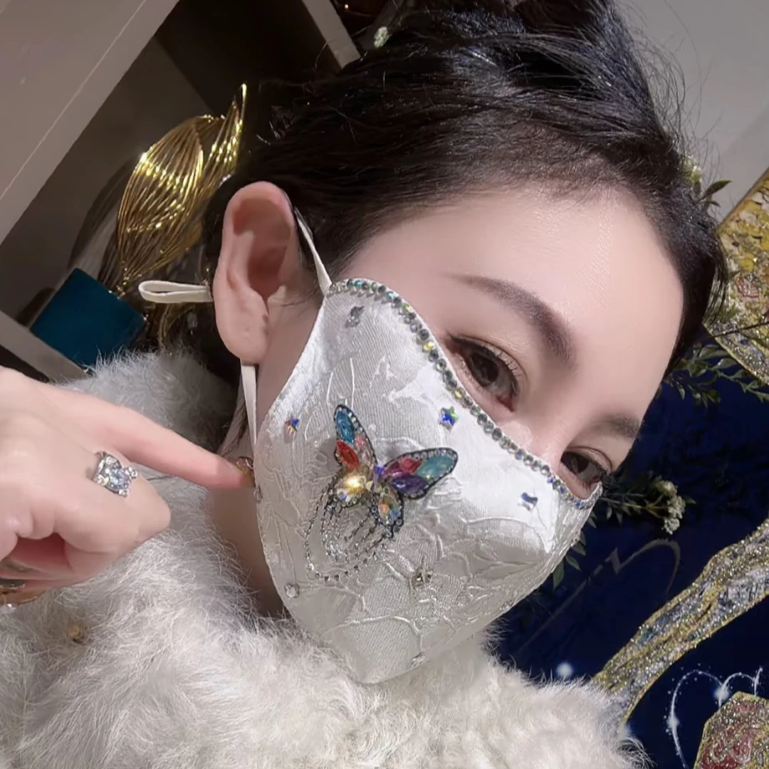 秋季新款潮流卡通印花口罩网红3D立体秋冬个性女神时尚高颜值立体