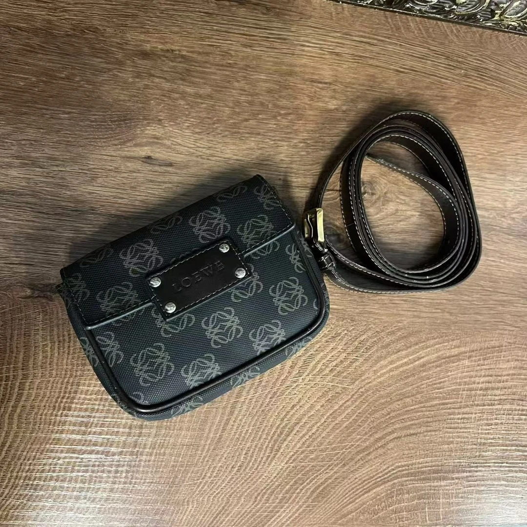 95新 LOEWE/罗意威 loewe单肩包/98072经典单肩