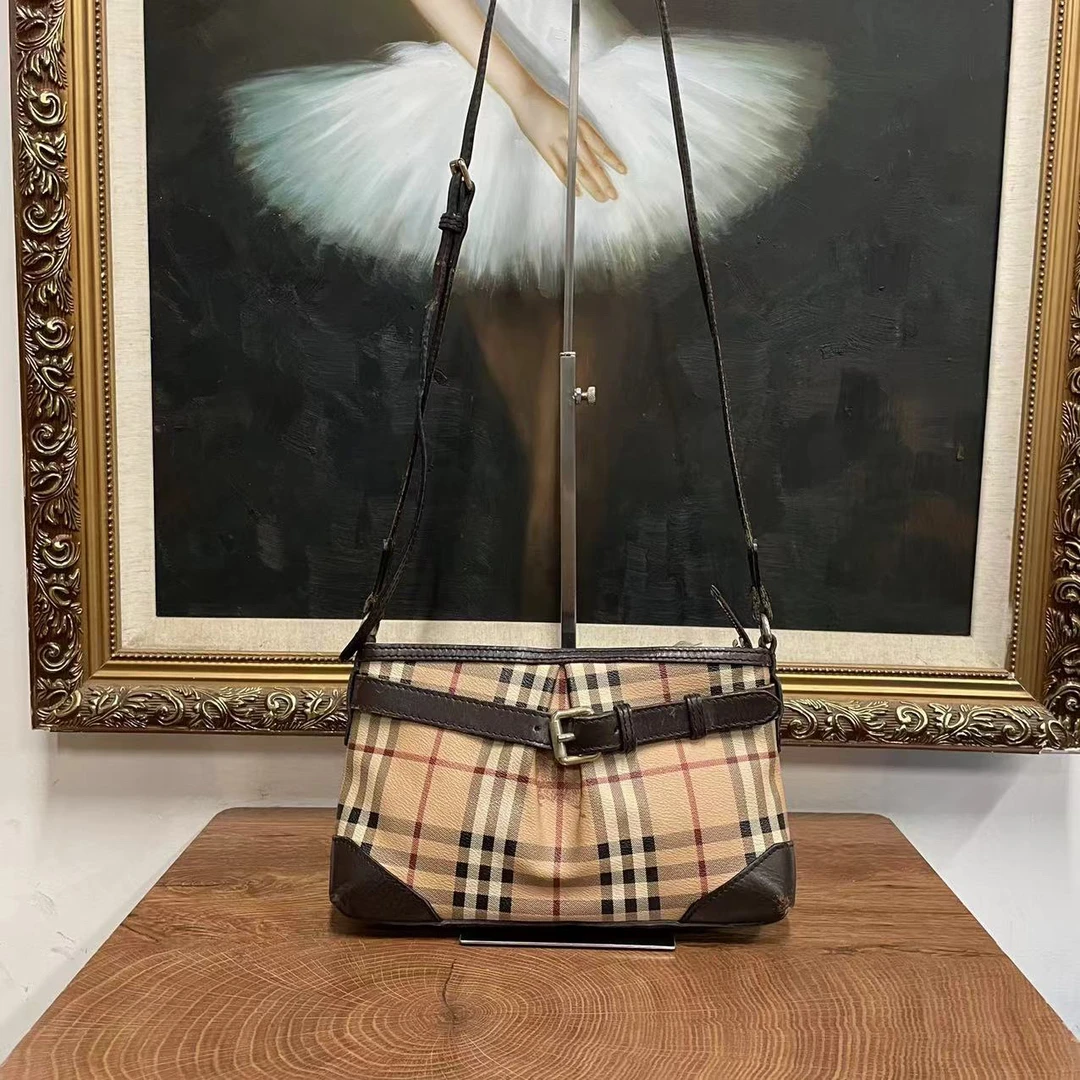 95新 BURBERRY/博柏利 巴宝莉单肩包/91756