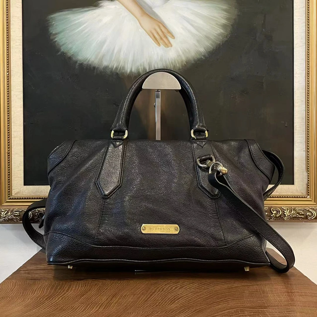 95新 BURBERRY/博柏利 91200巴宝莉单肩包经典单肩包