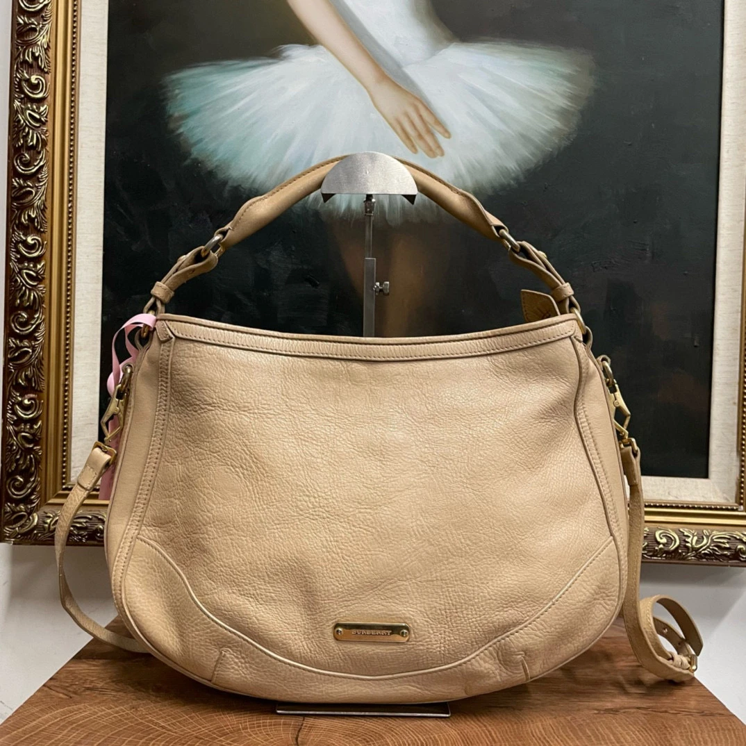 95新 BURBERRY/博柏利 85567巴宝莉单肩包经典手提