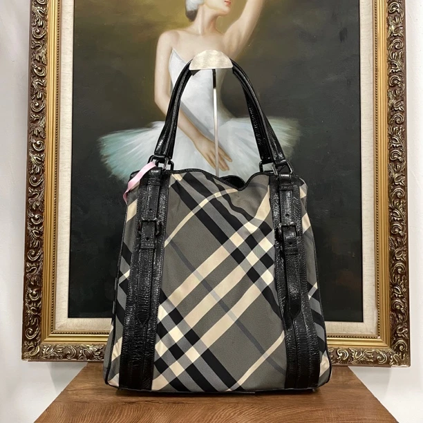 95新 BURBERRY/博柏利 巴宝莉单肩包/81507