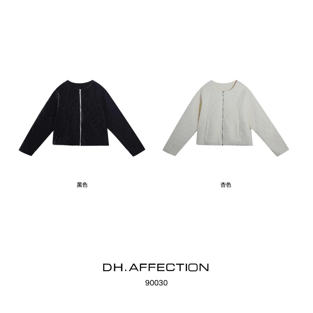 杨杨 DH-（焦点外套）连袖圆领棒球棉服外套90030