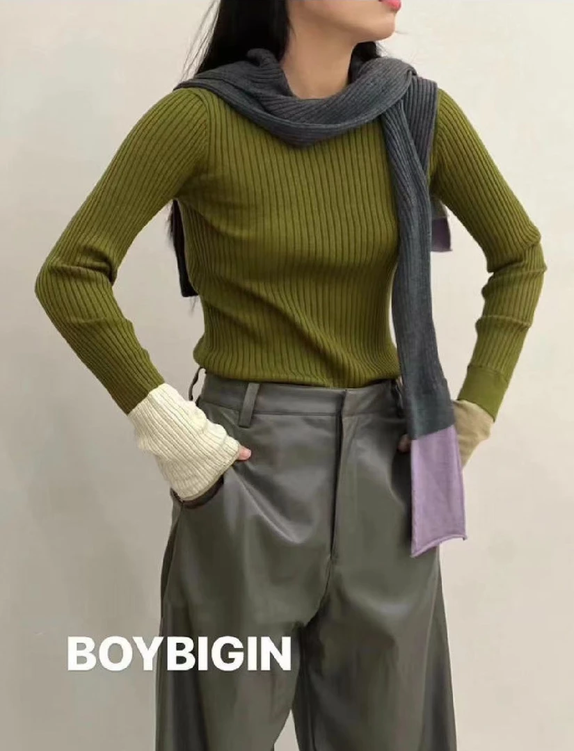 杨杨 BOY-时尚针织上衣M1415