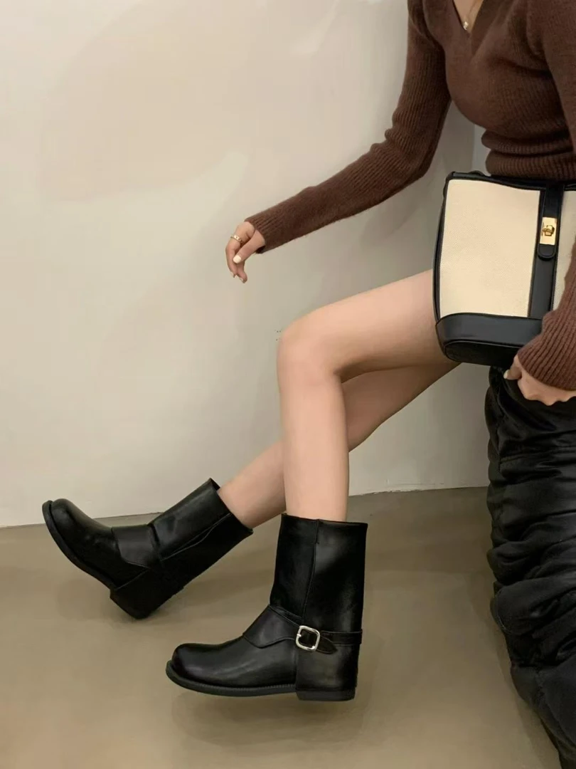 杨杨 MS-时尚短靴883-2