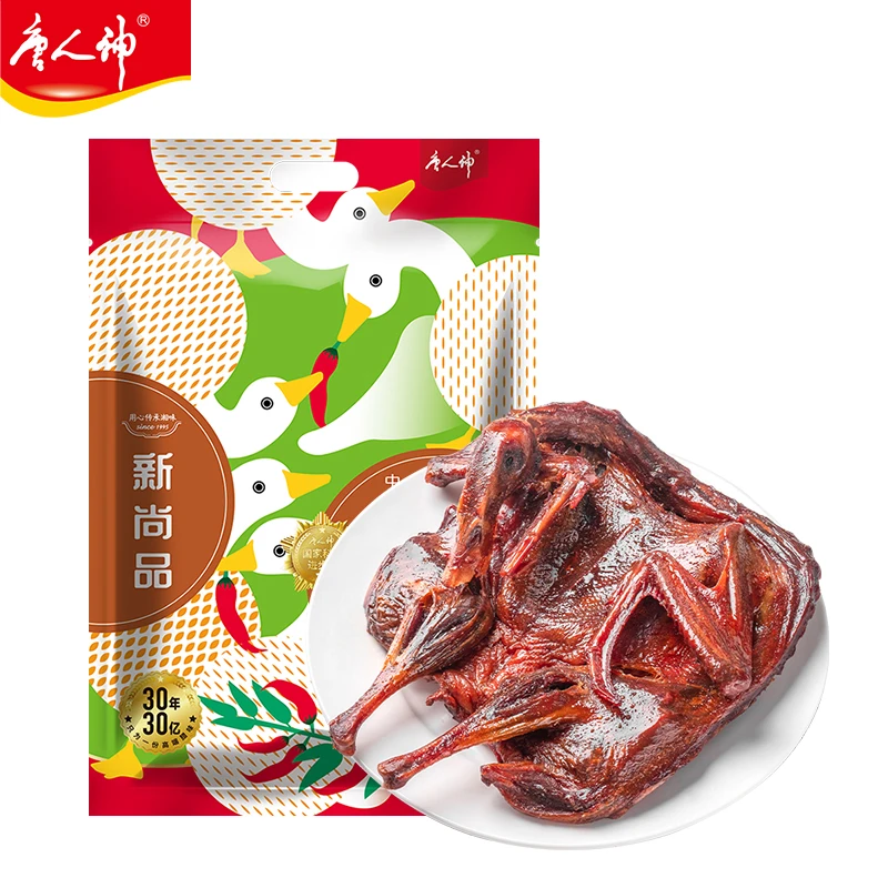 唐人神尚品酱板鸭360g 湖南湘味特产酱卤酱板鸭解馋小零食 老字号