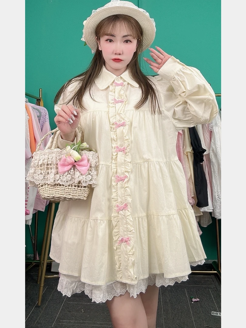 【001-180】春夏新款重工上衣 名媛风小众设计甜美减龄气质连衣裙女