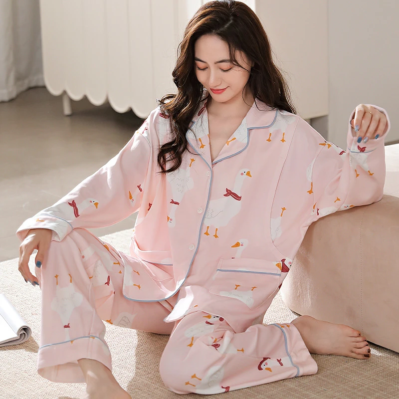 2024新款网红同款女士睡衣家居服睡裙休闲百搭气质时尚套装