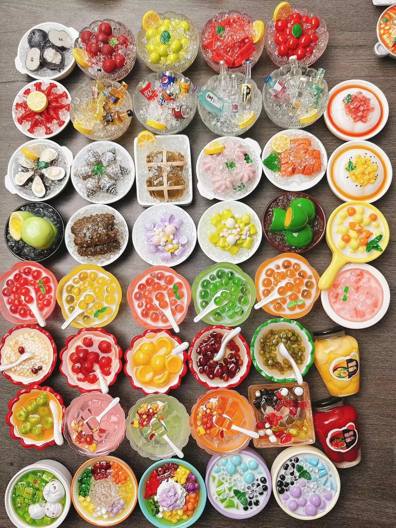 （直播拆）解压大卡高货食玩冰箱贴磁性贴