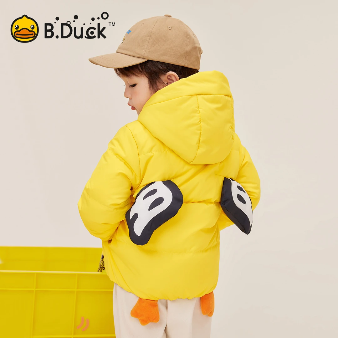 B.Duck小黄鸭儿童时尚小翅膀羽绒服冬季新款男女童保暖 BF5516913