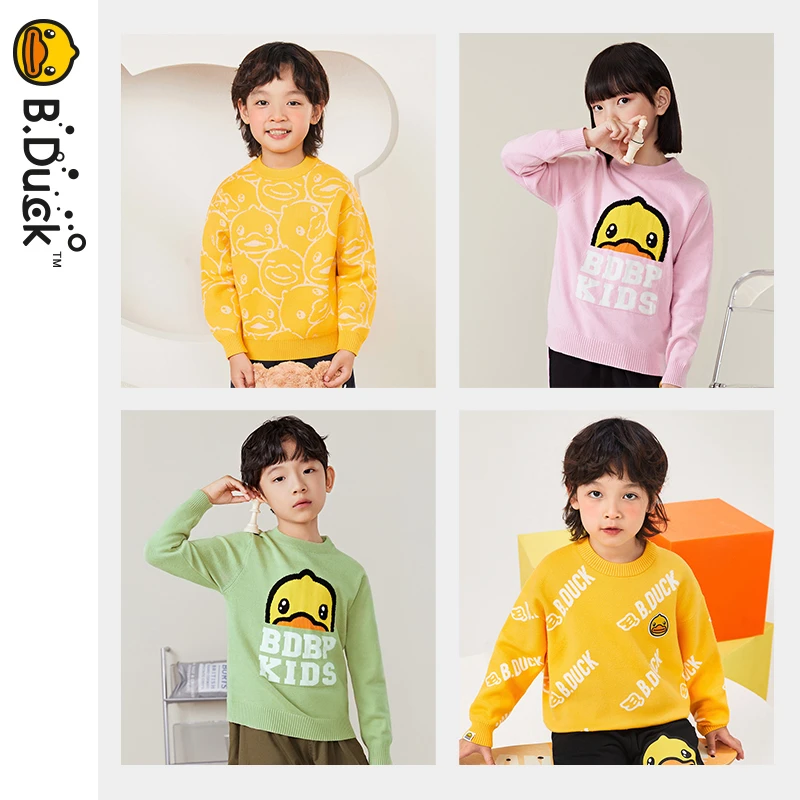 31【先选尺码，再选颜色】B.Duck小黄鸭反季必囤针织衫