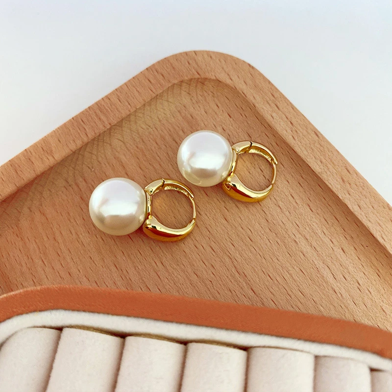 2756#暮光倾城#复古简约耳扣女轻奢高端法式