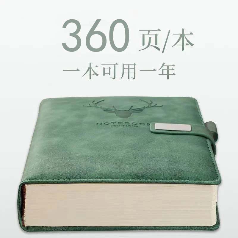b5超厚笔记本商务办公记事本复古简约日记本a5学生学习日记本本子