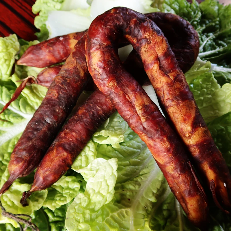 【新粉活动】原味香肠湖南特产农家土猪肉腊味手工柴火烟熏腊肠