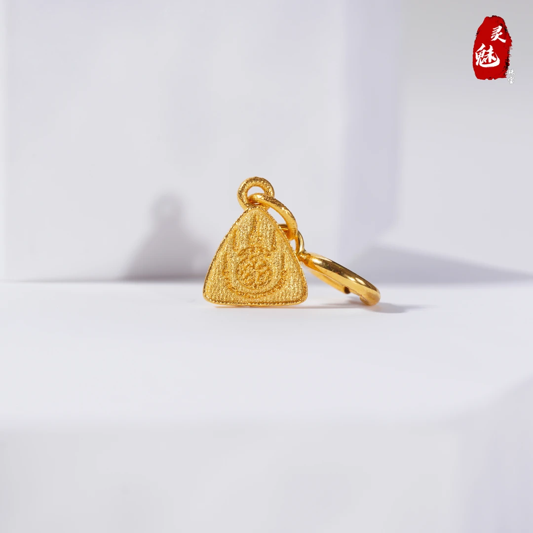 （灵魅）18K金娜娜通小提溜配件百搭款