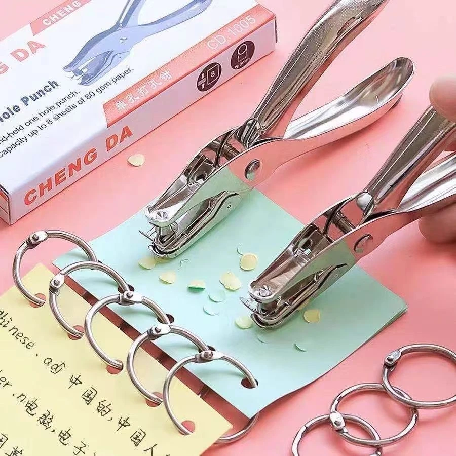 【工厂批发】新打孔器DIY热缩片明信片打孔机手工卡纸热缩片配件